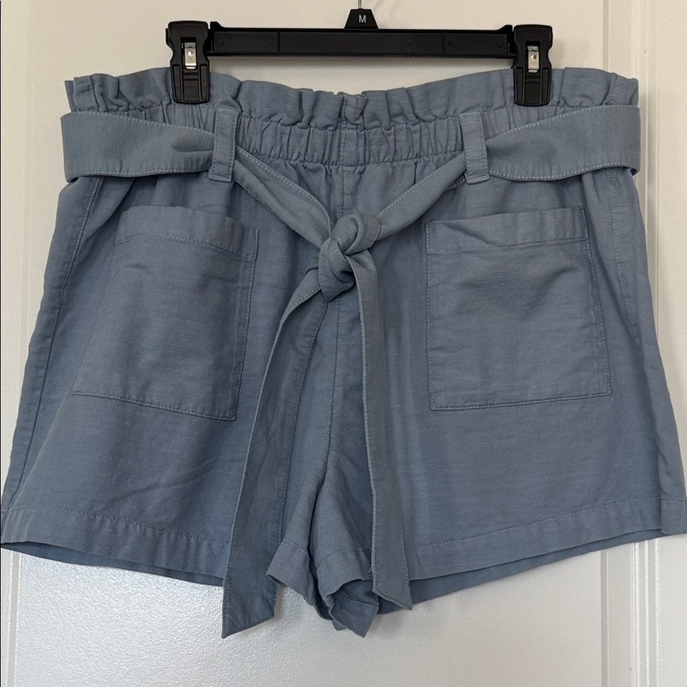 NWOT LC Lauren Conrad High Waist Blue Shorts